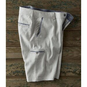 Carbon 2 Cobalt Men's Panache Shorts Size 40 Linen Blend